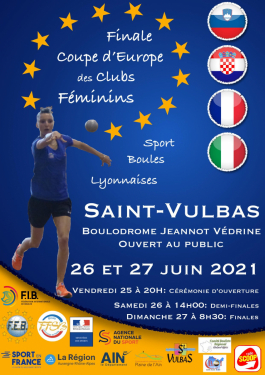 FINALES coupes d'EUROPE des clubs féminins