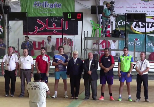 Finales simple et combiné, Mondial Seniors, Casablanca 2017