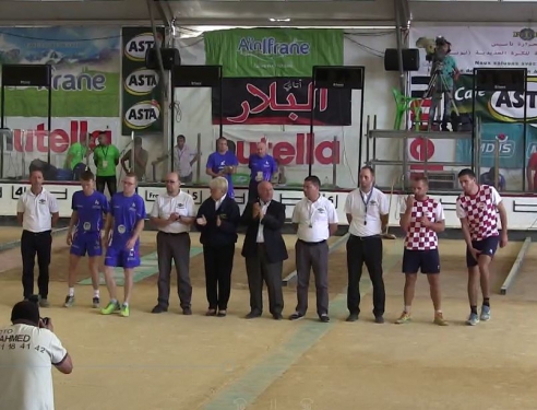 Finale tir rapide en double, Mondial Seniors, Casablanca 2017