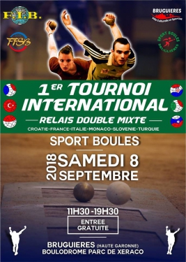 1er TOURNOI INTERNATIONAL DE RELAIS MIXTE