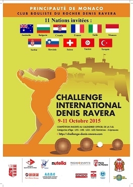 Revoir Le Challenge International Denis Ravera 2015