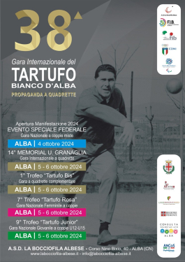 LA TARTUFFA D'ALBA ITALIE Mémorial Unberto GRANAGLIA.