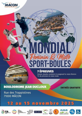 Championnat du monde féminin & mixte 2025 en France