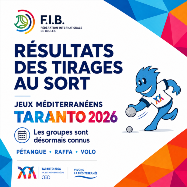 Jeux Méditerranéens de Taranto : découvrez les tirages au sort du Tir de Précision et du Tir Progressif