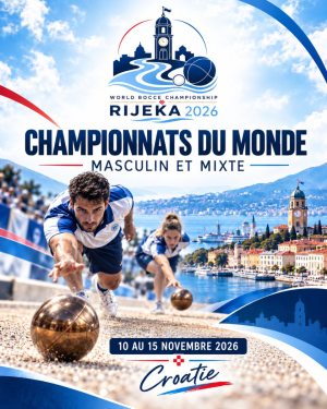 Les Championnats du Monde Masculin et Mixte 2026 se préparent à Rijeka