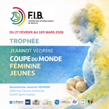 PROGRAMME - COUPE DU MONDE FÉMININE - JEUNES 2026
